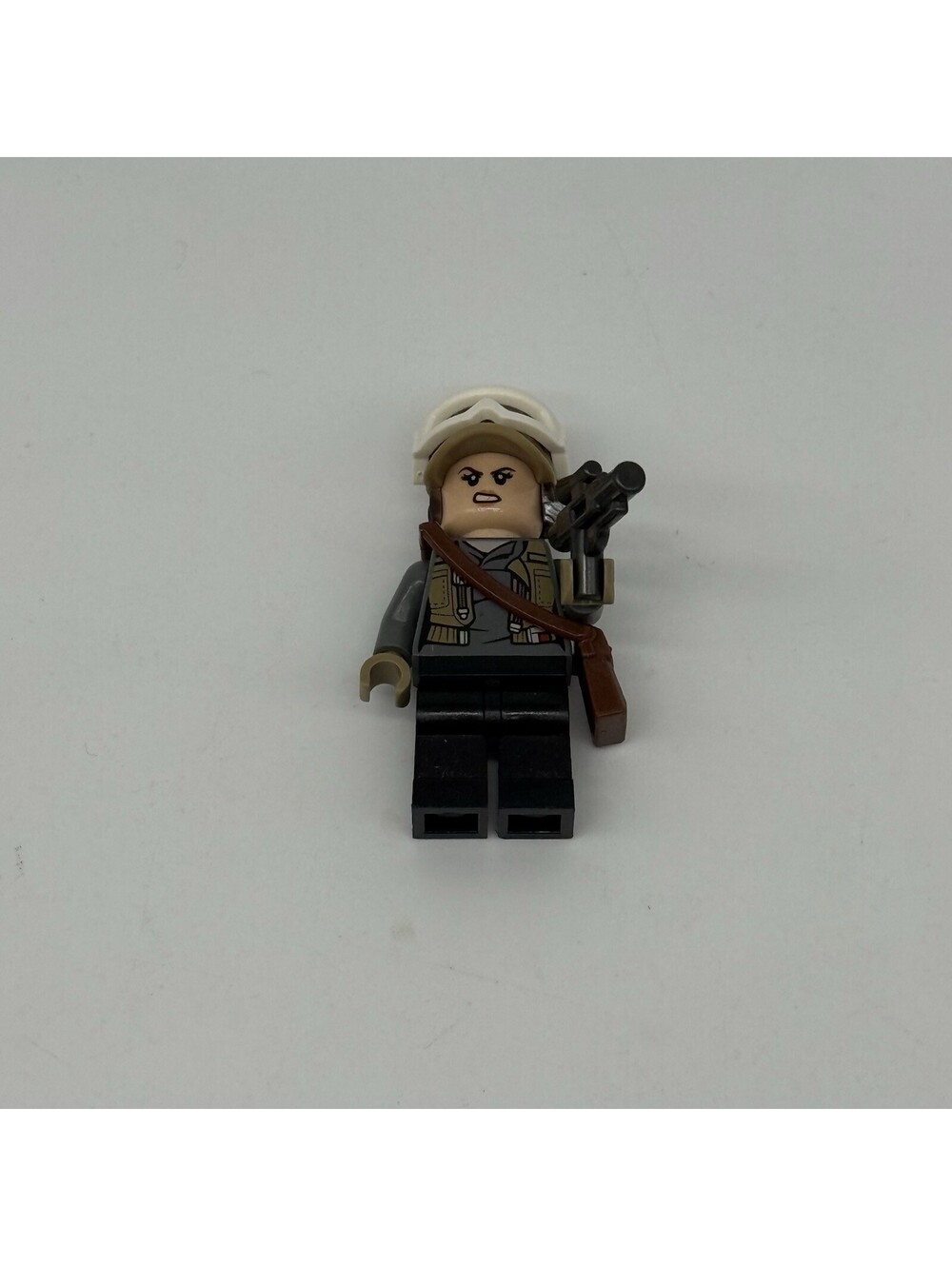 LEGO Star Wars Rogue One sw0791 Jyn Erso Minifigure & Sidebag 75155 No Poncho